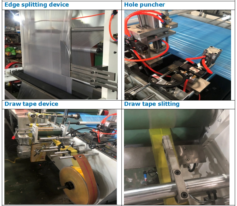 Biodegradable Plastic Rolling Garbage Bag Making Machine