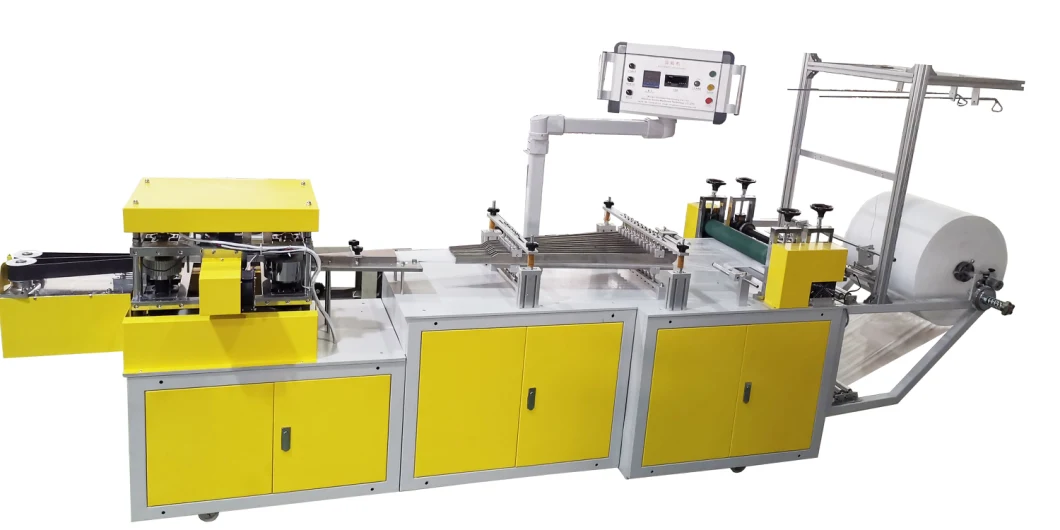 Disposable Non Woven Strip Bouffant Head Cover Hair Clip Cap Making Machine Customized Color