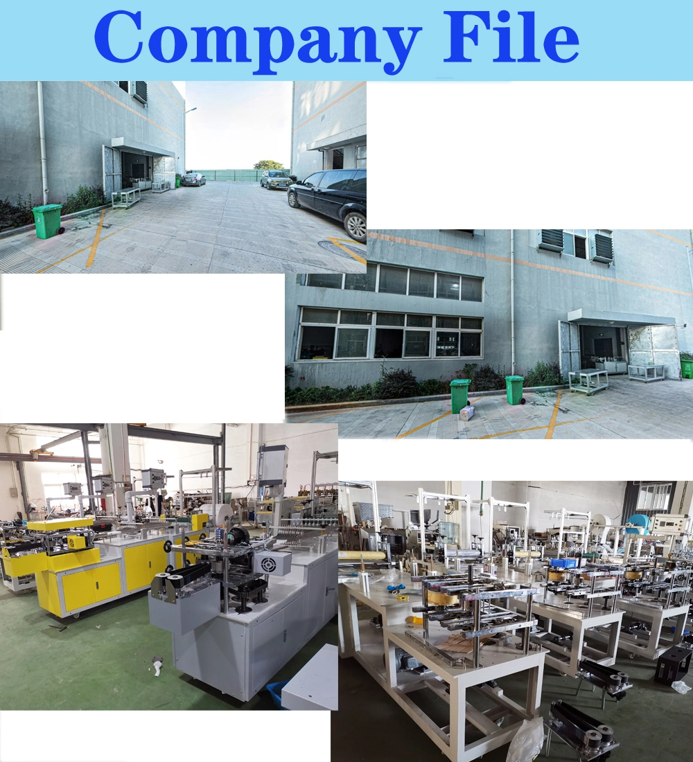 Disposable Non Woven Strip Bouffant Head Cover Hair Clip Cap Making Machine Customized Color