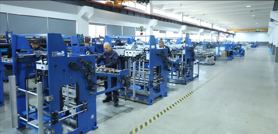 1 Year Warranty Kraft Handbag Making Machine with Wooden Packing