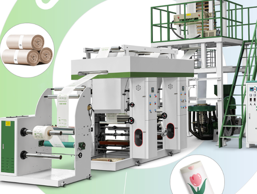 PLC z systemem sterowania ekranem dotykowym Ekstrudera filmowa maszyna rolnictwo Aplikacja średnica śruby 55mm 2 lub 65mm 2mm