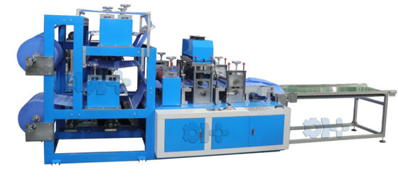 PE W pełni automatyczna maszyna do produkcji fartuchów chirurgicznych CPE 40-160 szt. / min