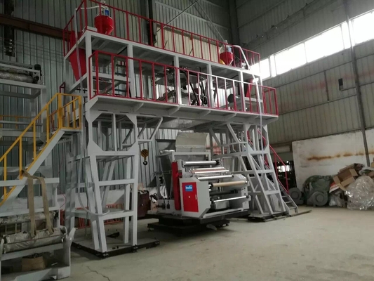Polipropylenowa maszyna do wydmuchiwania folii z głowicą polipropylenową PP Poly Plastic Rotary Device