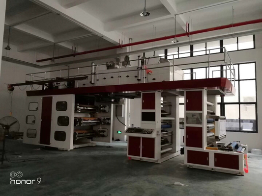 Maszyna do drukowania etykiet fleksograficznych Mini CI 15kw 6 kolorów bęben centralny