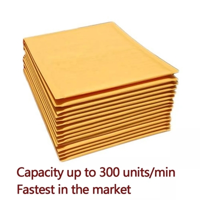 Włóknina 700 mm Maszyna do produkcji toreb papierowych Kraft 3000 kg Bubble Poly Mailer