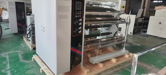 Automatyczna maszyna do przewijania wzdłużnego do samoprzylepnej maszyny do cięcia wzdłużnego z włókniny
