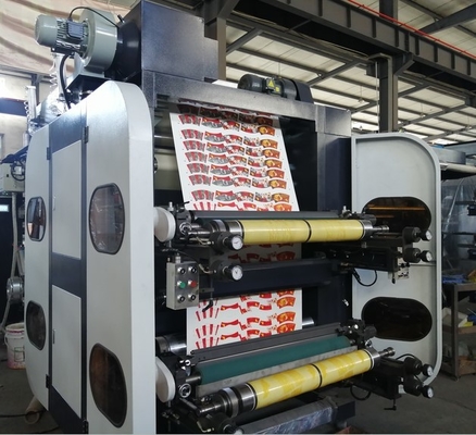 HJ-800 Maszyna do druku fleksograficznego 750mm 800mm Szerokość 280-1200mm