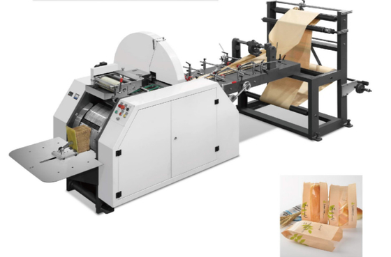 Maszyna do produkcji toreb papierowych z ostrym dnem V HJ-650 # 70-300mm Automatyczna maszyna do produkcji toreb papierowych V ostre dno