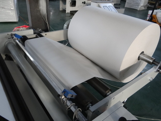 Maszyna do produkcji toreb papierowych z serwosilnikiem o dużej prędkości, programowalna na PC # 270-530 mm Długość cięcia (C) # 1200 mm Max. Średnica rolki