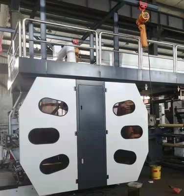 8 kolorowa plastikowa maszyna do druku fleksograficznego 6 kolorowy bęben centralny