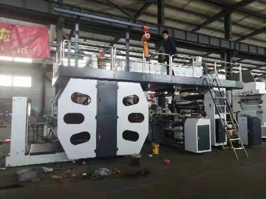 Szybka drukarka fleksograficzna do papieru, folii z tworzywa sztucznego, włókniny # Szerokość drukowania 600-2000 mm 8-kolorowa drukarka fleksograficzna