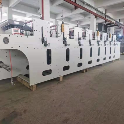 Szybka maszyna fleksograficzna do rolek o prędkości 10 m/min-80 m/min, szybka maszyna fleksograficzna 40 kW 50-520 mm