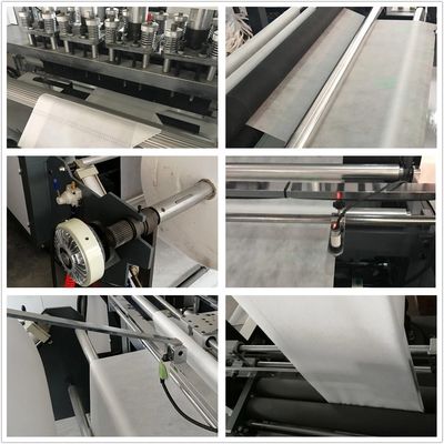 Szybka maszyna do robienia toreb na zakupy z włókniny HJ 600 # 1200mm Maszyna do robienia papierowych toreb na zakupy Włóknina