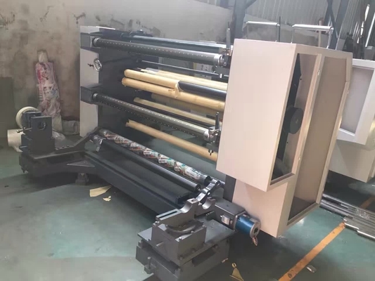 Maszyna do przewijania folii laminowanej PE Folia aluminiowa 120 m / min