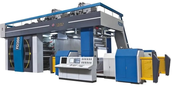 HJ 4 Color 800mm Non Woven Printing Machine do PE, PP, celofanu, folii z tworzyw sztucznych i toreb tkanych,