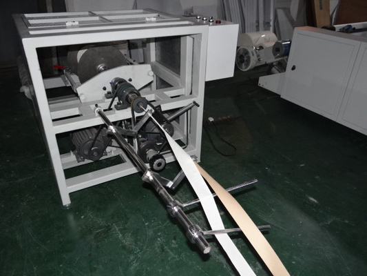 Maszyna do produkcji lin z papieru pakowego na papier o gramaturze 25-60 g/m2 # 220V torba papierowa maszyna do produkcji lin z uchwytami 20-80 sztuk/Min