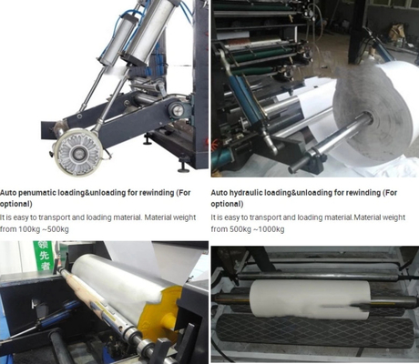 HJ 4 Color 800mm Non Woven Printing Machine do PE, PP, celofanu, folii z tworzyw sztucznych i toreb tkanych,