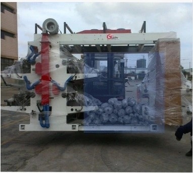 HJ 4 Color 800mm Non Woven Printing Machine do PE, PP, celofanu, folii z tworzyw sztucznych i toreb tkanych,