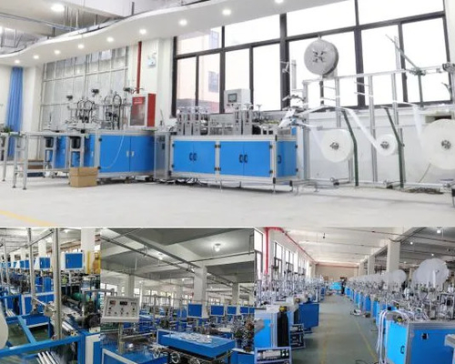 180-210 sztuk / min Jednorazowa maszyna do produkcji fartuchów chirurgicznych, jednorazowa maszyna do produkcji czapek Bouffant