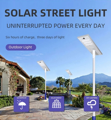 400 Watt Outdoor Solar LED Lights 6V, CE LED Solar Street Light