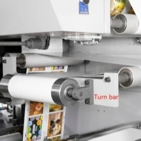 Szybka drukarka etykiet fleksograficznych do naklejek z folii papierowej z laminowaniem lakierem UV, 1-8 kolorowa drukarka etykiet fleksograficznych