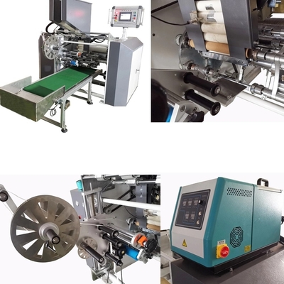 Automatyczna maszyna do cięcia i przewijania folii aluminiowej 350m / min Papier silikonowy