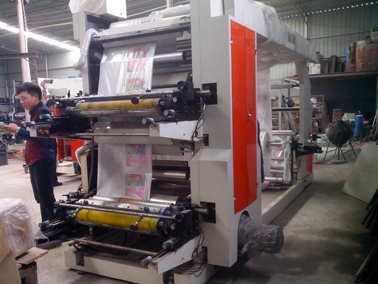 2-kolorowa maszyna do druku fleksograficznego o szerokości 1000 mm do polietylenu